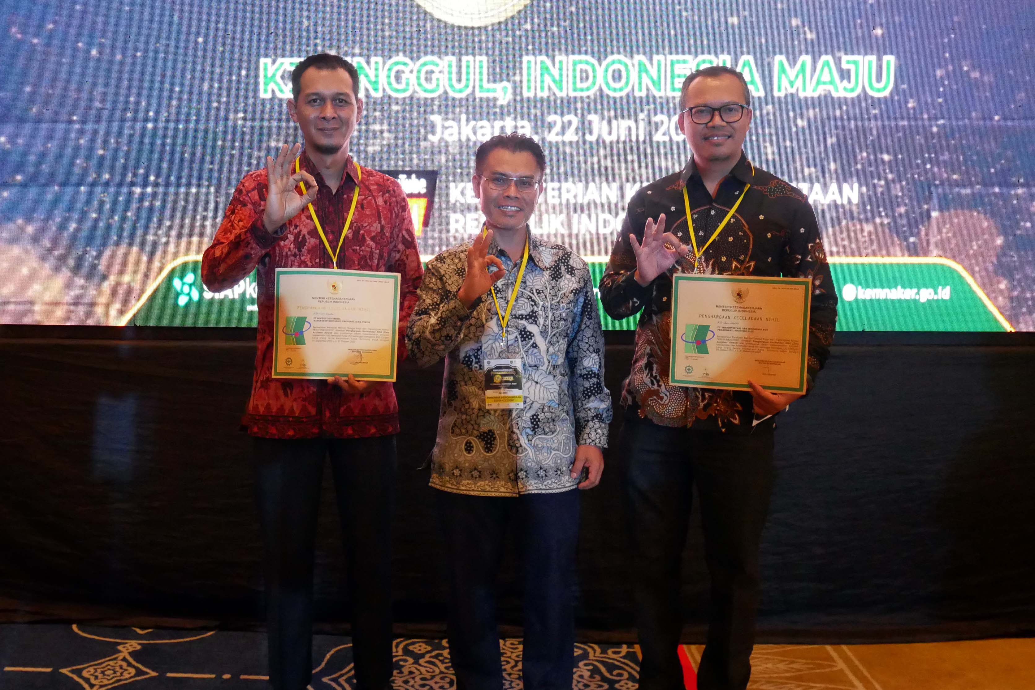 Zero Accident Award