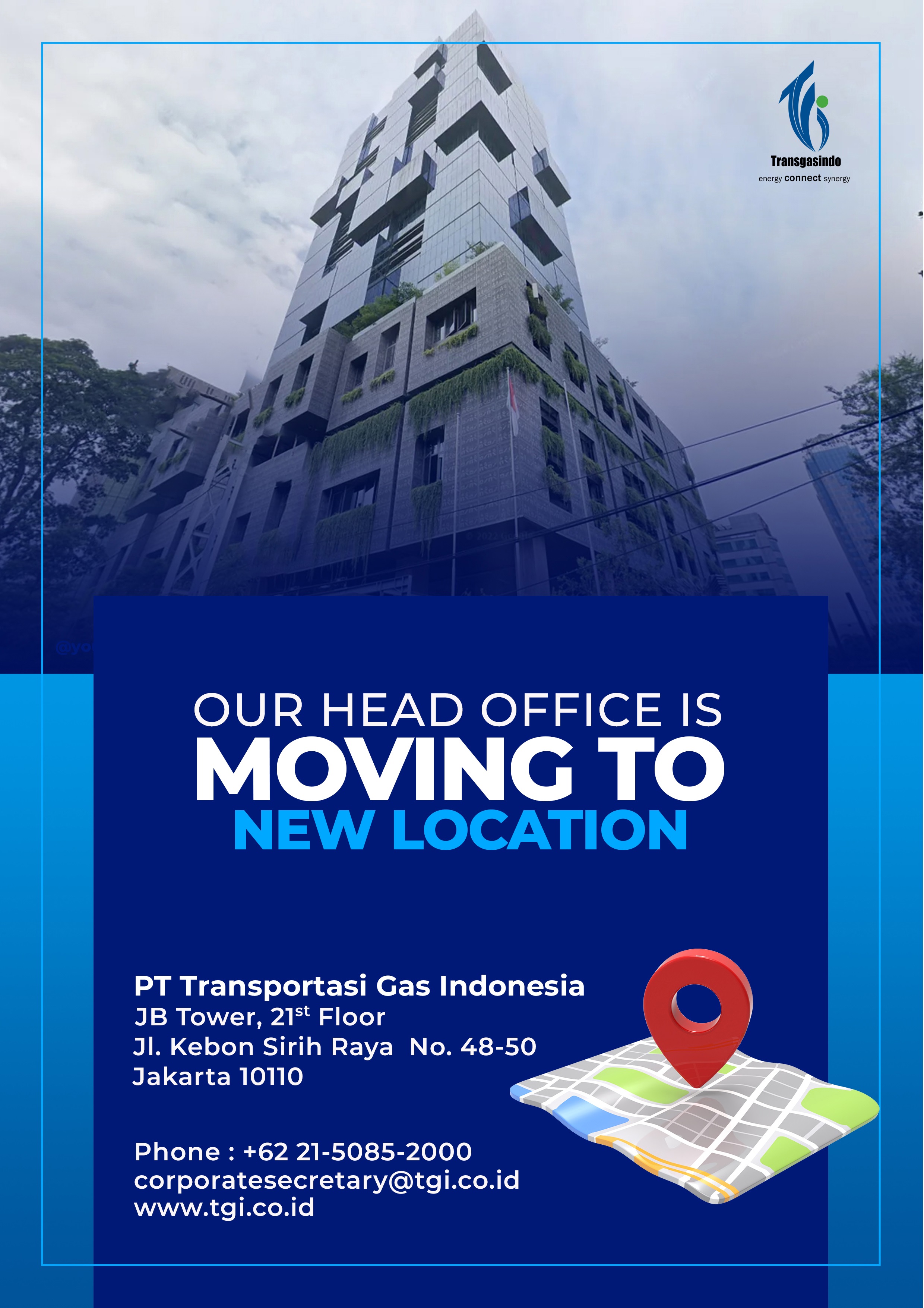 Our Head Office is moving