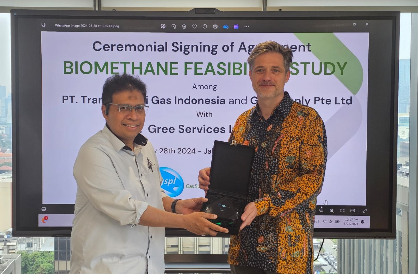 Kick-Off of the Biomethane Feasibility Study