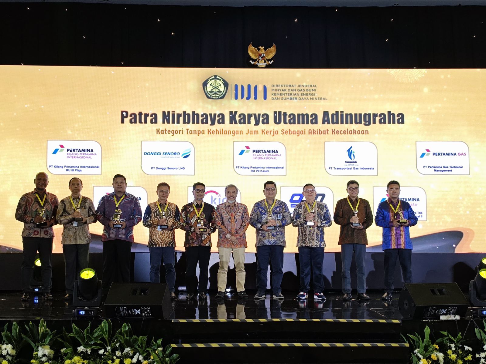 TGI Receives Awards from Kementerian ESDM