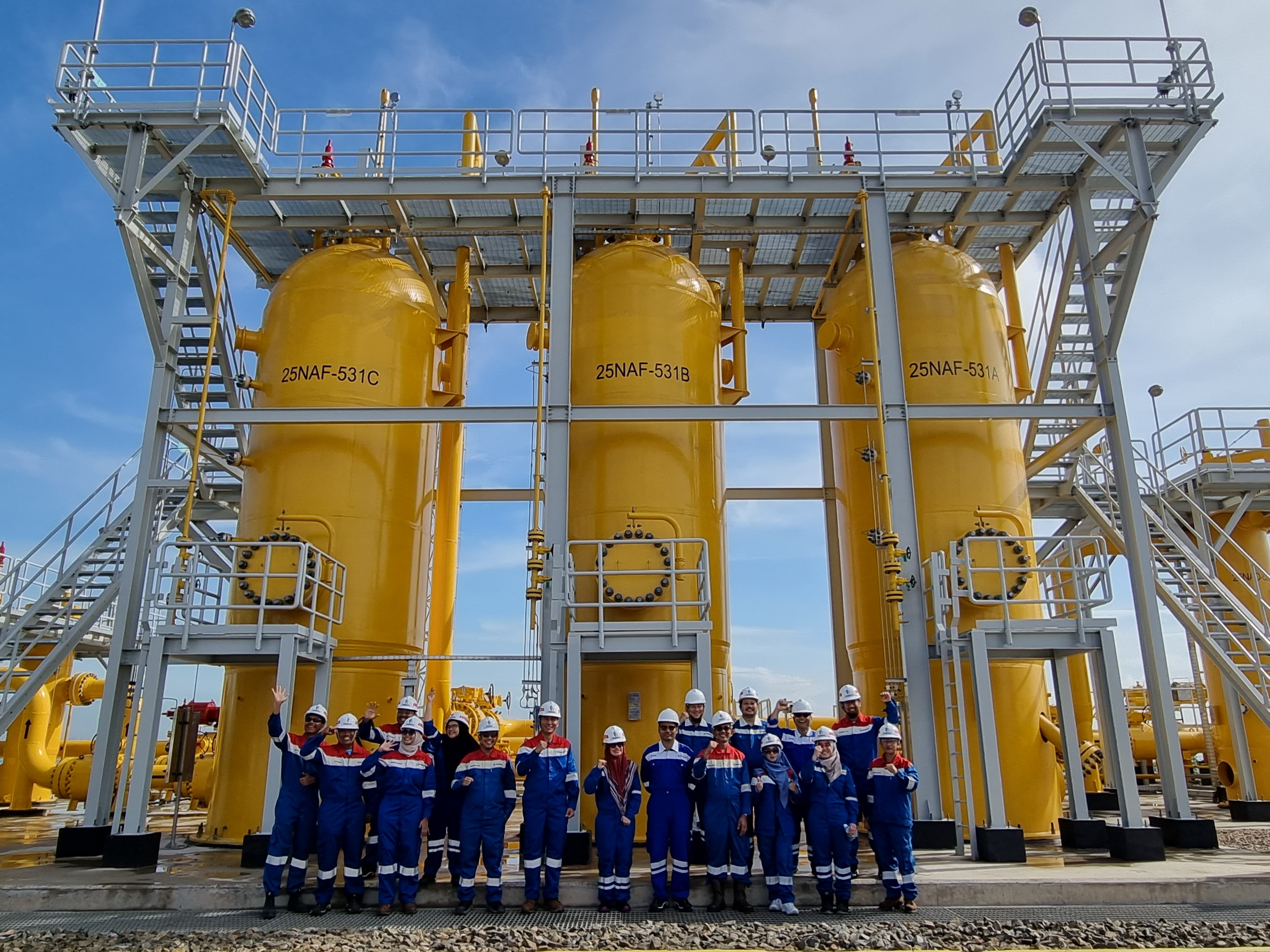 Inspection of the Mercury Removal Unit Facility by Kementerian ESDM (the Ministry of Energy and Mineral Resources)