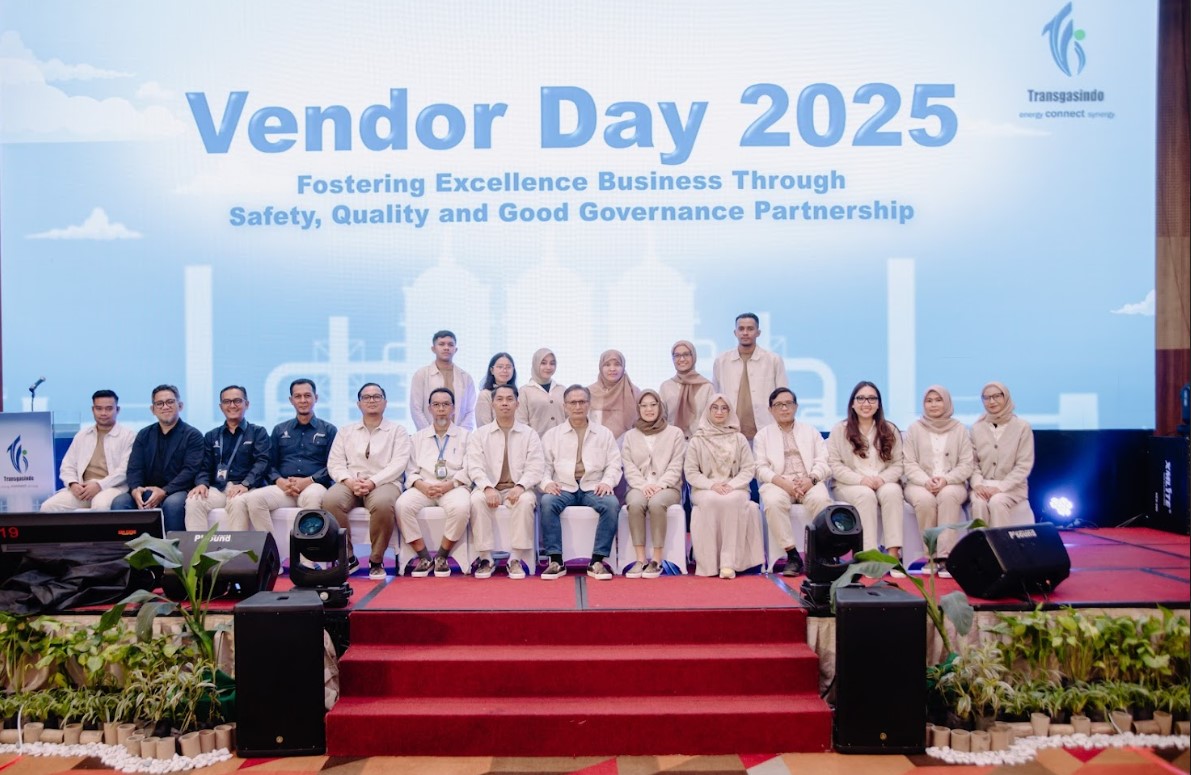 PT Transportasi Gas Indonesia (TGI) Successfully Holds Annual Vendor Day 2025 with the Theme "Fostering Excellence Business Through Safety, Quality, and Good Governance Partnership