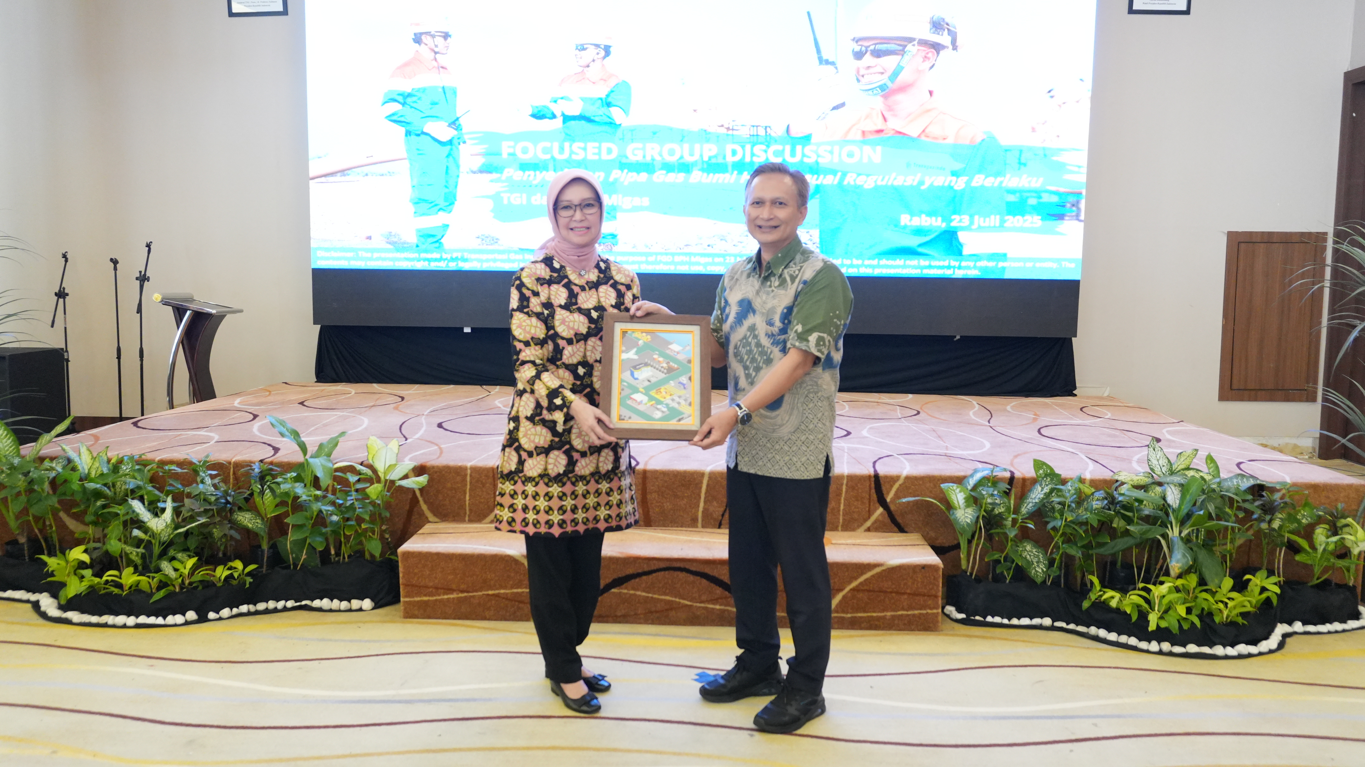 PT Transportasi Gas Indonesia Holds FGD on Natural Gas Pipeline Infrastructure with BPH Migas