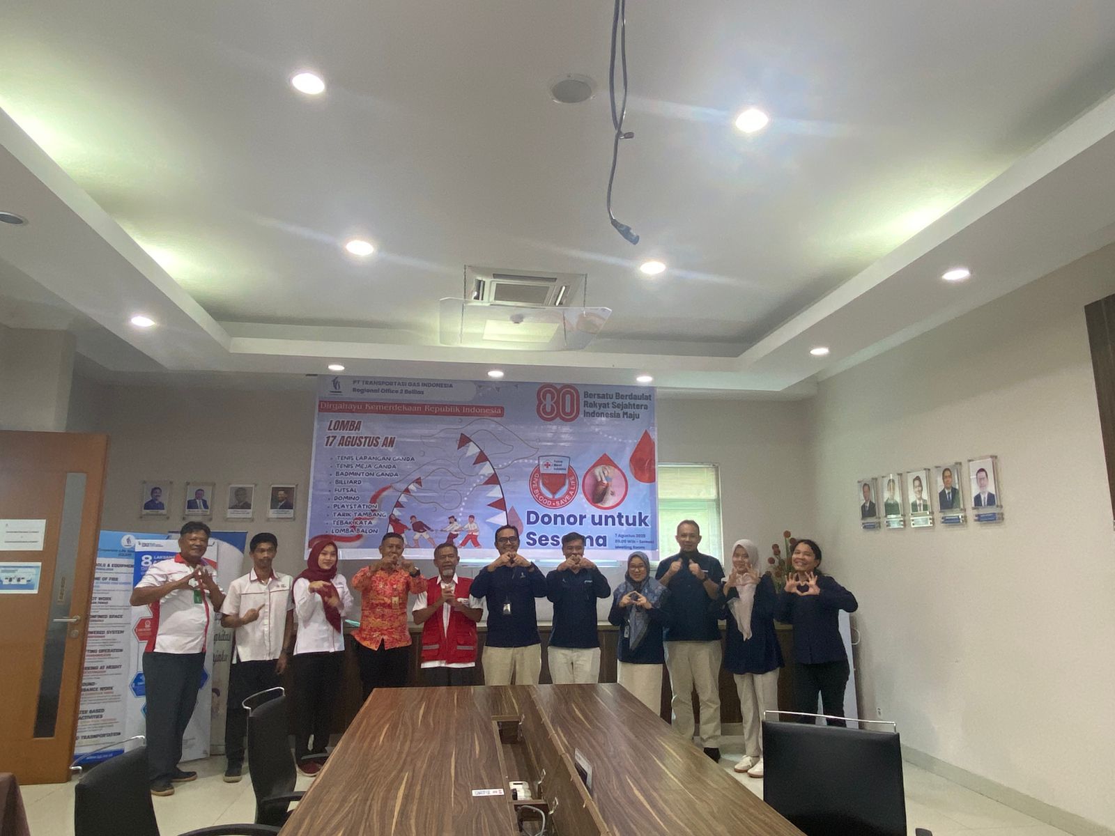Blood Donation Event at TGI RO2 Belilas