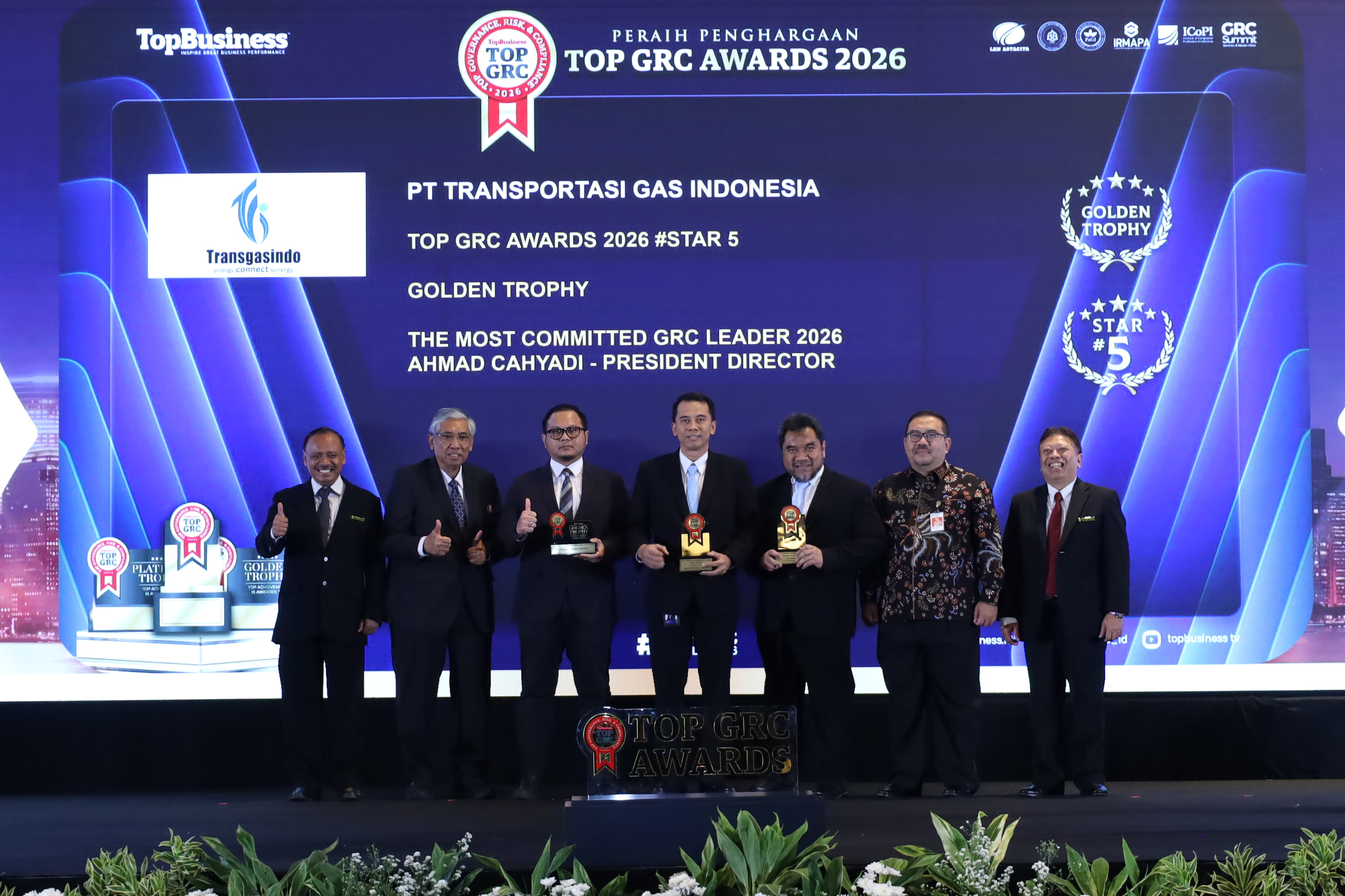 TGI Secures Three Prestigious Accolades at TOP GRC Awards 2026